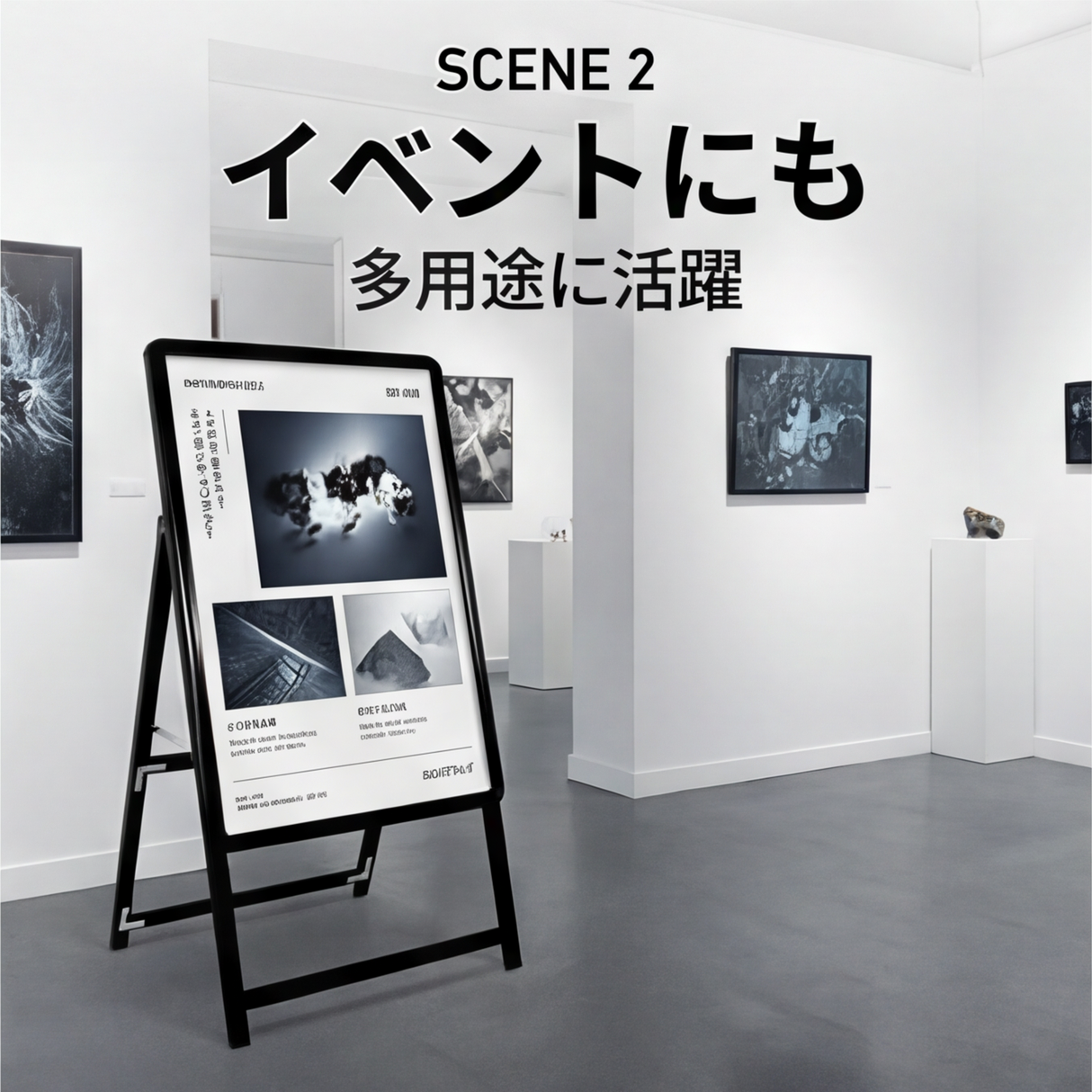A型スタンド看板 B1サイズ 片面仕様 屋外対応 耐候 軽量 アルミフレーム 折りたたみ式 スタンドサイン 店舗用看板 シルバー ブラック 木目 b1-s