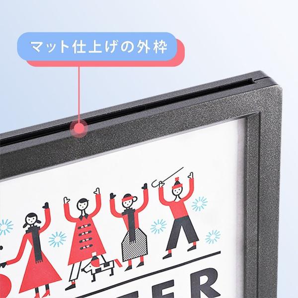ポールサインスタンド看板 A4 両面 縦型 差し込み式 W610×H1145mm 店舗用 案内看板 誘導サイン cds-a15