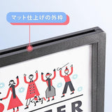 ポールサインスタンド看板 A4 両面 縦型 差し込み式 W610×H1145mm 店舗用 案内看板 誘導サイン cds-a15