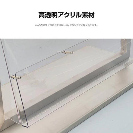 パンフレットスタンド 4段 カタログスタンド W760×H1300×D335mm 雑誌ラック 大容量 ディスプレイスタンド 店舗用 cs-s130
