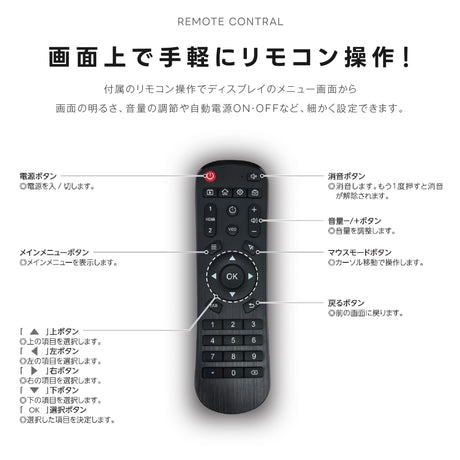 55インチサイネージ 吊り下げ型 モニター ディスプレイ 2k 液晶パネルオフィス 2500輝度 液晶パネル 液晶モニター 画面 PCモニター デジタル サイネージ モニター 天吊り スタンド対応 液晶パネル dsns-id-dg-55
