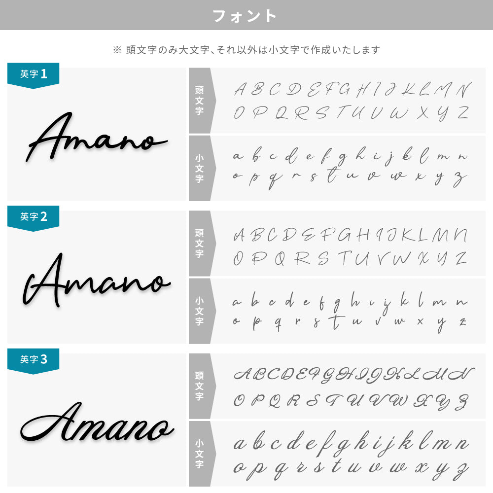 表札 おしゃれ 筆記体 黒アクリル 手書き風 アイアン風 門柱対応 玄関 gs-nmpl-1015b