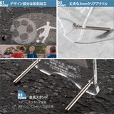 スポーツ フォトフレーム アクリル 写真立て 名入れ刻印対応 記念品 イベント用 スタンド gspl-13