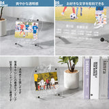 スポーツ フォトフレーム アクリル 写真立て 名入れ刻印対応 記念品 イベント用 スタンド gspl-13