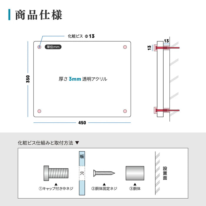 建設業許可票 看板 W450×H350×t3mm 内容印刷込み 文字入れ無料 法定看板 事務所用 gspl-3rb