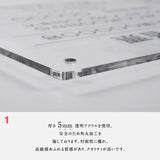 建設業許可票 看板 W450×H350×t5mm 内容印刷込み 文字入れ無料 法定看板 事務所用 gspl-5rb