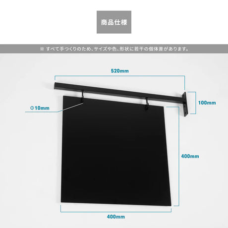 【文字加工無料】【データ入稿無料】アイアンサイン サインプレート 壁付け 屋外対応 エクステリア 店舗用看板 ガーデニング gspl-aiand4040