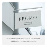 突き出し看板 壁面看板 おしゃれ デザイン 看板作成 オリジナル看板 フルカラー印刷 店舗看板 入口看板 データ持ち込み デザイン製作 SLVAIAN-05