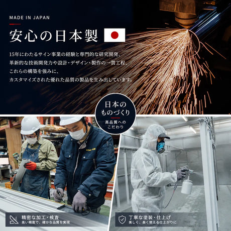 日本製 屋内用 折り畳み型 スチール製A型スタンド看板H740mm AIST-740