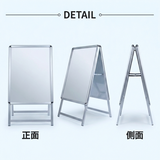 A型スタンド看板 激安コスパタイプ B1 両面  シルバー/ブラック/木目3色JC-B1-D