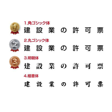 建設業の許可票 ステンレス看板 本物ステンレス製 法令標識看板 字入れ無料 不動産・建設業者向け 許可票プレート 短納期対応 kin01