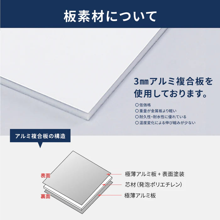 【立入禁止】看板 W300×H600mm 屋外対応 アルミ角柱付き 注意喚起 標識 立て看板 オーダー対応 短納期 ks-08