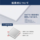 【立入禁止】看板 W300×H600mm 屋外対応 アルミ角柱付き 注意喚起 標識 立て看板 オーダー対応 短納期 ks-08