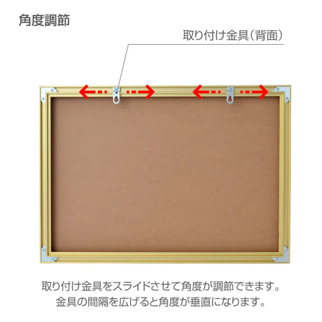 宅地建物取引業者票 W520×H370mm 法定サイズ ステンレス調 選べる額色・書体 事務所用看板 l1138-tr
