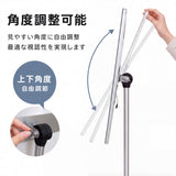 LED ポスターパネル スタンド A3 A4 5000lm 片面 屋内用 高輝度 360度回転 縦横 角度調整 差し込み式 ライトパネル 案内板 電飾看板 店舗用 飲食店 lds-s-sv