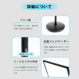 LEDライトパネル ポールサインスタンド A3 バッテリー式 差し込み式 高さ調整 縦横対応 店舗用 看板 led-ps-a3