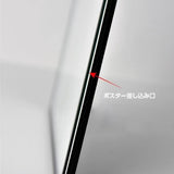 LEDポスターパネル 屋内用 A1 薄型 スライド式 シルバー/ブラック W605×H851mm ポスターフレーム LEDパネル led-pu-a1