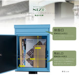 日本製 置き型ポスト 郵便ポスト メールボックス 屋外対応 一戸建て用 アンティーク スタイリッシュ おしゃれ gspl-mailbox03