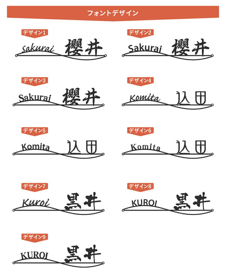 表札 ステンレス 戸建て 玄関 漢字+ローマ字 おしゃれ オシャレ アイアン 戸建 一軒家 新築祝い sh-s0012