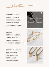 表札 ステンレス 英数字 店舗看板 DIY 戸建ておしゃれ 切り文字 ゴールド 門柱 玄関 かっこいい おしゃれ かわいい 小さいサイズ DIY ルームナンバー 番地 筆記体 手書き風 住所だけ sh-s0015