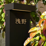 表札 ステンレス 漢字 H50mm〜H75mm 店舗看板 DIY 戸建 表札 ステンレス オーダーメイド 切り文字 ゴールド 門柱 玄関 かっこいい おしゃれ かわいい 小さいサイズ DIY ルームナンバー 番地 筆記体 手書き風 住所だけ sh-s0016