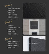 タイル表札 おしゃれ 戸建て 約147×147mm 和モダン 玄関表札 筆記体 オーダー表札 新築祝い 戸建て住宅 sh-t0001