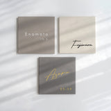 表札 おしゃれ 戸建て タイル 約144mmX144mm×t8.5mm 洗練さ 二世代 番地 一軒家 住所 番地 sh-t0003