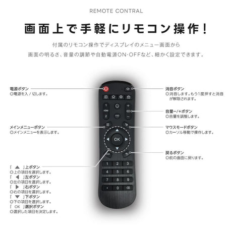 屋内仕様 2500cd高輝度 デジタルサイネージ 43インチ 電子看板 店舗用サイネージディスプレイ TV-G43-ID