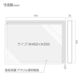 産業廃棄物収集運搬業者票 選べる3種フレーム ステンレス板対応 法定看板 l1035-cyfqw