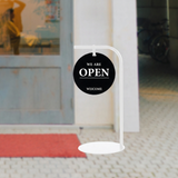 【両面印刷】【データ入稿無料】屋外用 立て看板 おしゃれ スタンド看板 店舗サイン 店舗名 サロン看板 ヘア ネイル sts-m30