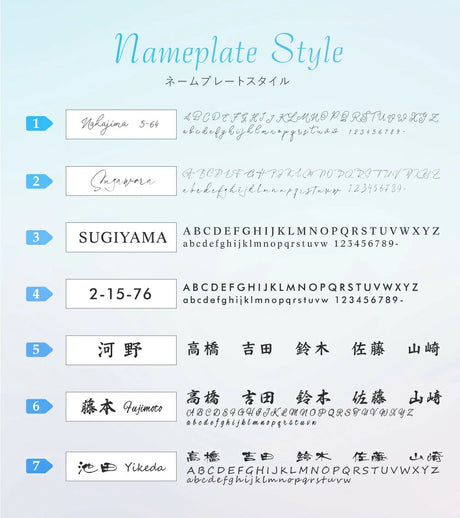 タイル表札 戸建て用 シール式 約W147×H72mm 北欧デザイン セラミック表札 おしゃれ シンプル 貼り付け 門柱 ポスト マンション 二世帯対応 ローマ字・漢字 新築 新生活 tile-10