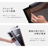 LEDメニュースタンド看板 片面 W570×H1200mm 店舗用 ライト付き メニュー表示 看板 tks-ksd-led