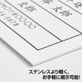 宅地建物取引業者票 木目調デザイン 宅建業者票 法定看板 不動産事務所用 tr-wood
