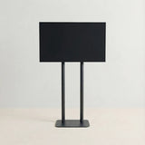 43インチ デジタルサイネージ 2本ポールスタンド付 縦横対応 フルHD 室内用 高さ1360mm TSTV-D43