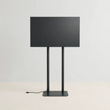 43インチ デジタルサイネージ 2本ポールスタンド付 縦横対応 フルHD 室内用 高さ1698mm TSTV-HD43
