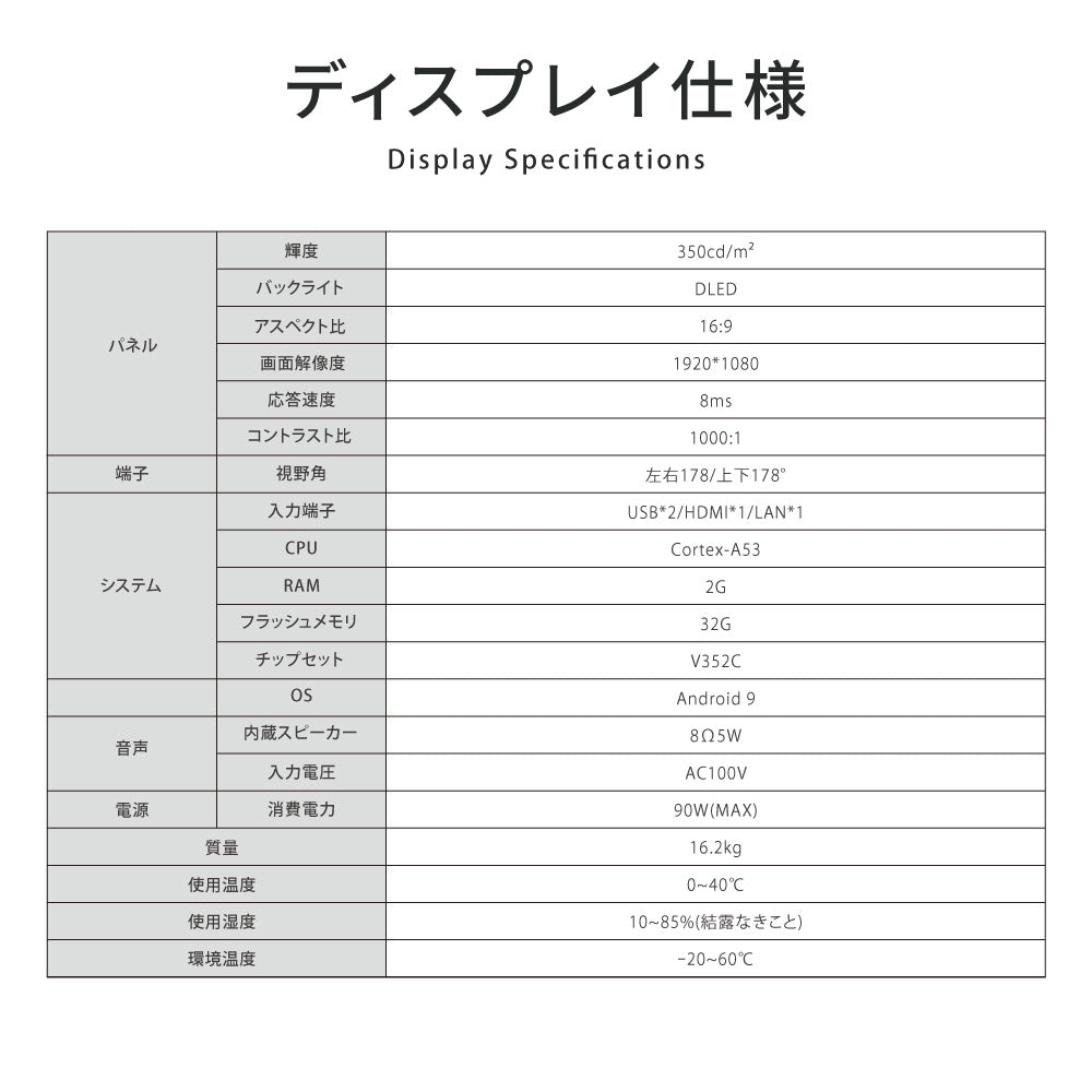 デジタルサイネージ 32型スタンド付 レインカバーSET 看板用 デジタルサイネージ用 立て看板 液晶ディスプレイ サイネージディスプレイ 超薄型 看板 電子看板 看板をすっぽり覆う 透明 ビニールカバー tv-32-bk-fsz