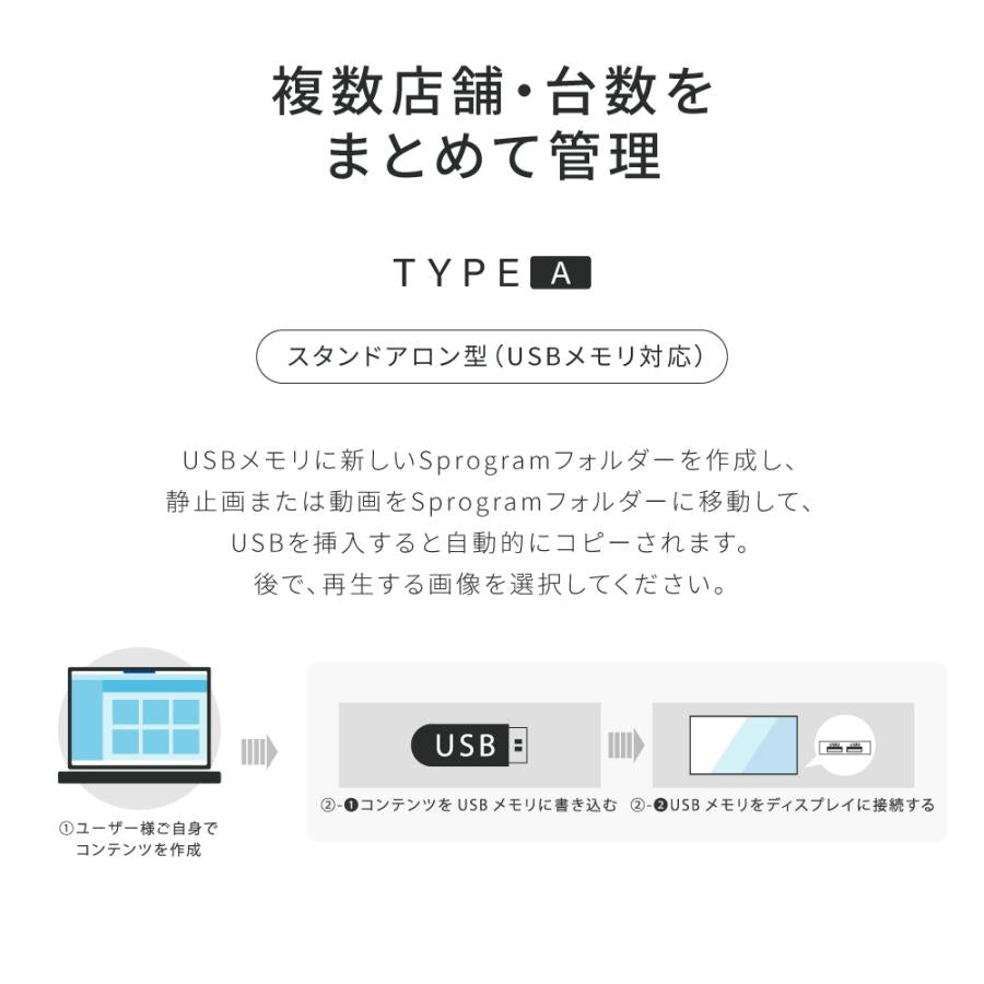 32型デジタルサイネージ スタンド付き 電子看板 超薄型 液晶