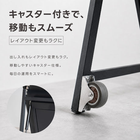 デジタルサイネージ 屋外対応 1台2役 液晶ディスプレイ LED手書きボード スタンド看板 片面 キャスター付き ガススプリング開閉 USBメモリ再生 リモコン操作 店舗用 電飾看板 A型スタンド メニューボード 飲食店 美容室 tv-b21-hb
