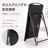 デジタルサイネージ 屋外対応 1台2役 液晶ディスプレイ LED手書きボード スタンド看板 片面 キャスター付き ガススプリング開閉 USBメモリ再生 リモコン操作 店舗用 電飾看板 A型スタンド メニューボード 飲食店 美容室 tv-b21-hb