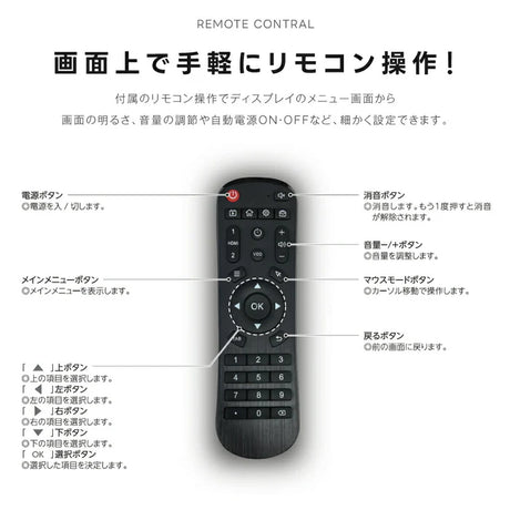 屋内仕様 2500cd高輝度 デジタルサイネージ 65インチ 電子看板 店舗用サイネージディスプレイ TV-G65-ID