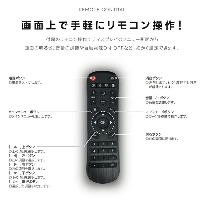 屋内仕様 2500cd高輝度 デジタルサイネージ 65インチ 電子看板 店舗用サイネージディスプレイ TV-G65-ID