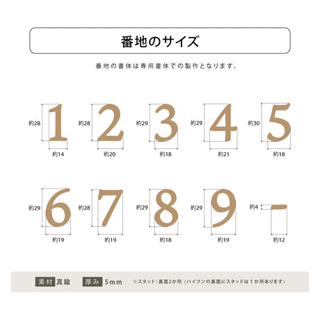 新発売 真鍮 表札 極厚 5mm 漢字+英字の組み合わせ 表札 真鍮 オーダーメイド 切り文字 ゴールド 立体 二世帯 2世帯 番地 入り 浮き文字 切文字 ローマ字おしゃれ かっこいい真鍮表札 sh-sc002