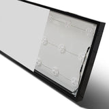 LED内照式壁面看板 W1800×H600mm 薄型 アクリル面板 片面仕様 ファサード看板 シルバー/ブラック WD100-1800-600