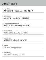 日本製 アクリル×二層板表札 ステンレス調 レーザー彫刻 戸建て・マンション対応 室名札 ドアプレート 選べる4サイズxg-19